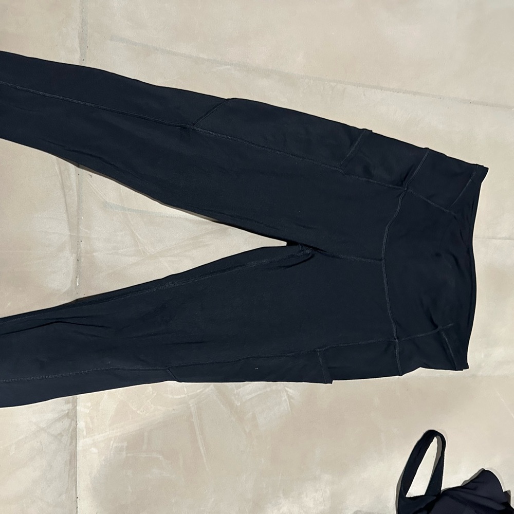 Lululemon Athletica Black High-Rise Leggings